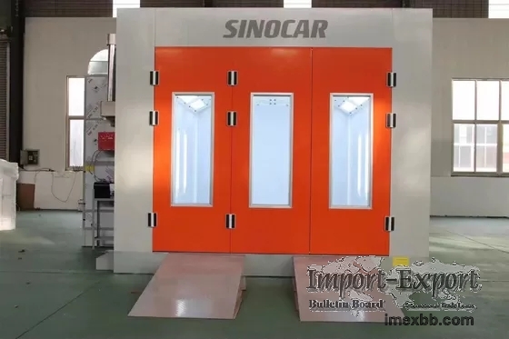 4.1m x 2.7m Car Spray Booth auto body spray booth with Air Filtration Bakin