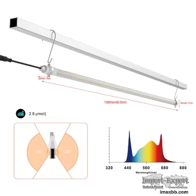 Interlight Greenhouse LED Grow Light For High Wire Crops Boost Yield
