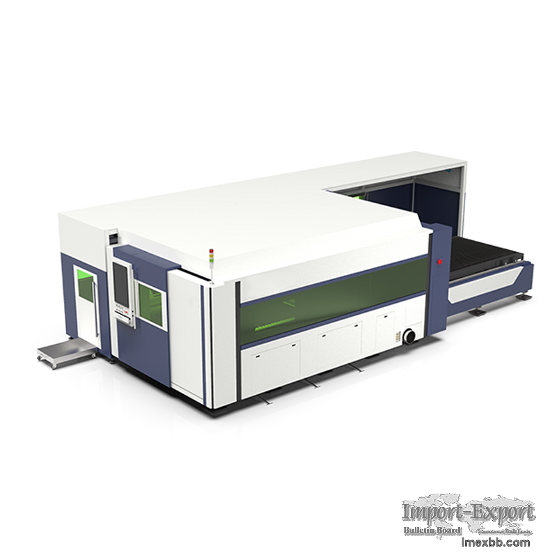 Double Exchange Platforms Plate & Tube Laser Cutting Machine