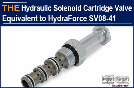 AAK Hydraulic Solenoid Cartridge Valve Equivalent to HydraForce SV08-41
