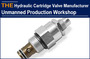 AAK Hydraulic Cartridge Valve Manufacturer Unmanned Production Workshop