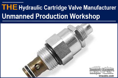 AAK Hydraulic Cartridge Valve Manufacturer Unmanned Production Workshop