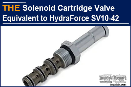 AAK Solenoid Cartridge Valve Benchmarking HydraForce SV10-20