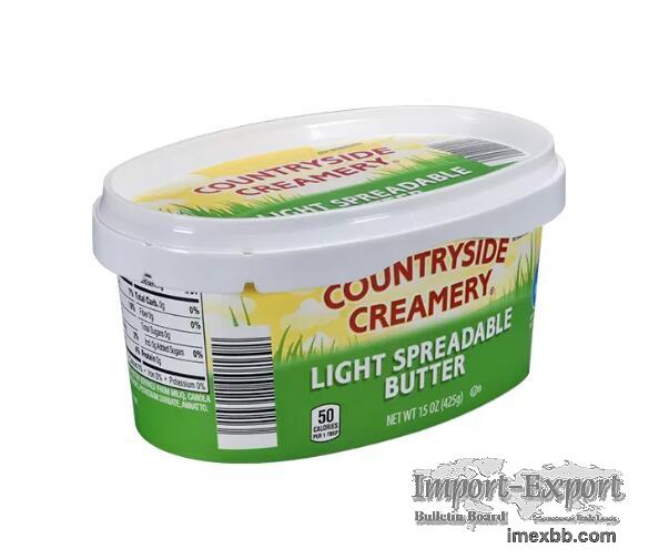 450g IML Plastic margarine tub oval shape