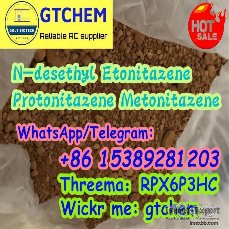 Synthetic opio N-desethyl Etonitazene Cas 2732926-26-8 Protonitazene Metoni