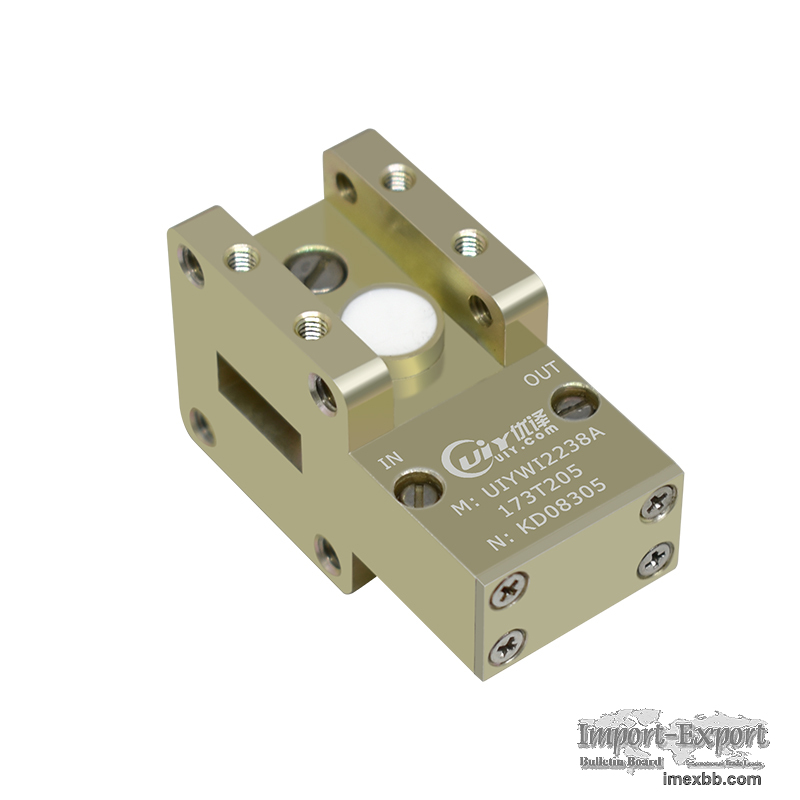 WR42 BJ220 17.3 to 20.5GHz RF Waveguide Isolators High Isolation