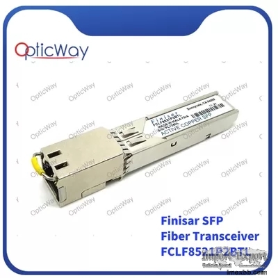 Copper SFP Fiber Transceiver Finisar FCLF8521P2BTL 10/100/1000BASE-T