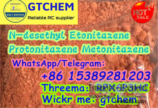 Strong Protonitazene buy Metonitazene N-desethyl Etonitazene powder Sample 