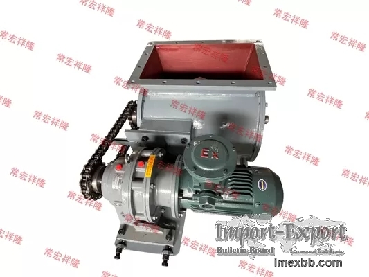 Carbon Steel Rotary Feeder Valve Quick Disassembly Dust Collector Rotary Va