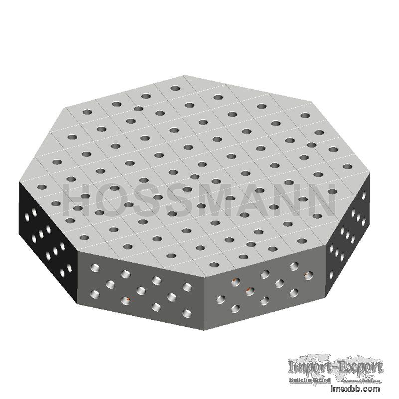 3D octagonal steel welding table