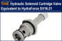 AAK Hydraulic Solenoid Cartridge Valve Equivalent to HydraForce SV16-21