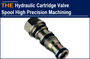AAK Hydraulic Cartridge Valve Spool High Precision Machining