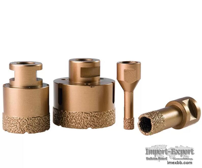 Vacuum Brazed Hole Saw and Diamond Core Drill Bit for Granite