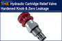 AAK Hydraulic Cartridge Relief Valve Hardened Knob & Zero Leakage