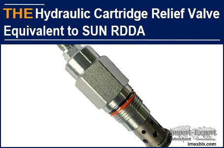 AAK Hydraulic Cartridge Relief Valve Equivalent to SUN RDDA