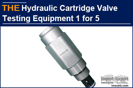 AAK Hydraulic Cartridge Valve Testing Equipment 1 for 5