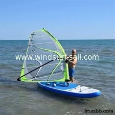 22mm Diameter 2.3m Length Inflatable Windsurf Sail Dacron Shape