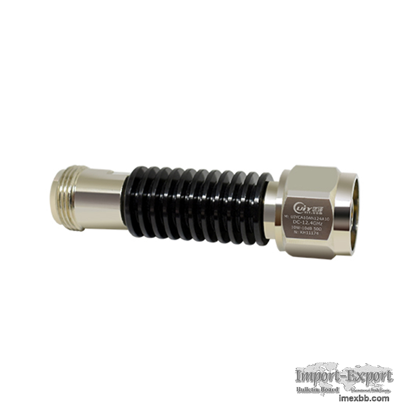 High Frequency DC to 12.4GHz 10W RF Fixed Attenuators