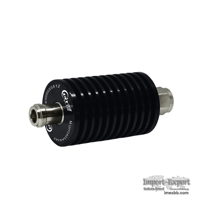 Power 25W DC to 3 GHz Fixed Attenuators RF Coaxial Attenuators