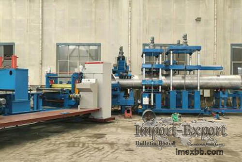 STAINLESS STEEL SPIRAL WELDED PIPE PRODUCTION LINE