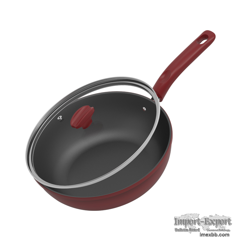 Non-Stick Wok Pan with Lid IMESH-K2805