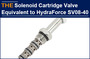 AAK Solenoid Cartridge Valve Equivalent to HydraForce SV08-40