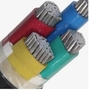ASTM Low Voltage Power Cable , Aluminum PVC 120mm 4 Core Cable 1kV