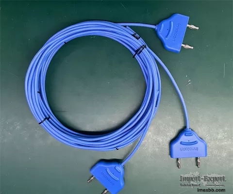 5000V 3050mm blue Insulation, anti-interference bipolar cable assembly wire
