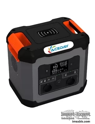 IP63 Dustproof LiFePO4 Outdoor Portable Power Station 1200W ADS1200