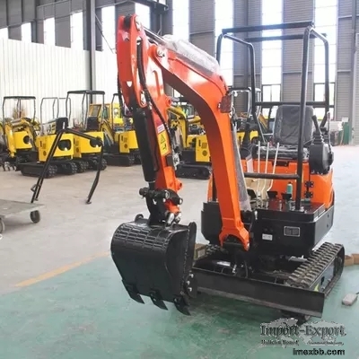 0.8 Ton Crawler Flexible Operation Mini Digger Excavator