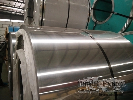 Bright 1500mm Width Stainless Steel Sheet Coil 0.6mm Thick SS 304 Coil