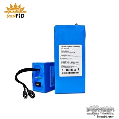 12V 20Ah Rechargeable Lithium Battery Pack 18650 For Solar Power System LED