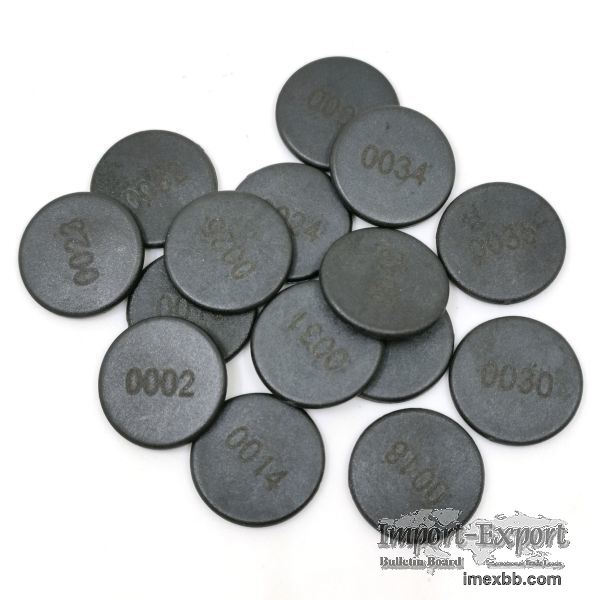 RFID High Temperature Waterproof Round Coin Shaped PPS Tags