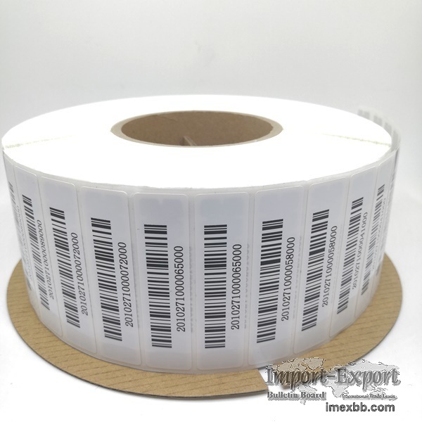 860-960MHz UHF Passive RFID Label Tags Sticker for Footwear Clothing Manage