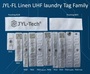 Hot Melting Hospital Laundry and Tracking Ucode 9 Rain UHF RFID Laundry Lin