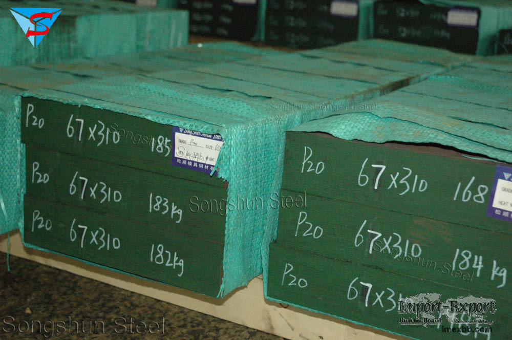 Production P20 Steel Round Bar Sheet Plate Heat Treatment