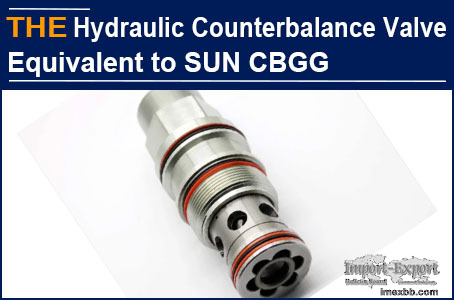 AAK Hydraulic Counterbalance Valve Equivalent to SUN CBGG