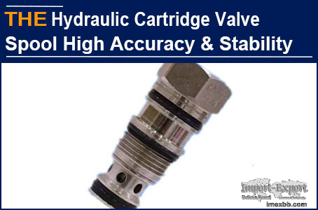AAK Hydraulic Cartridge Valve Spool High Accuracy and Stability