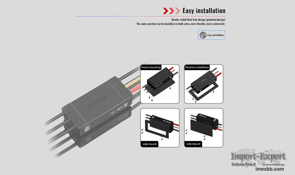 XC E3 Speed Controller Engineered For Ultimate Handling Experience