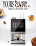  MDB Protocol Fully Automatic Coffee Powder Vending Machine H 700mm