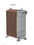 Diagonal Flow Brazed Plate Heat Exchanger For Central Air Conditioning Indu