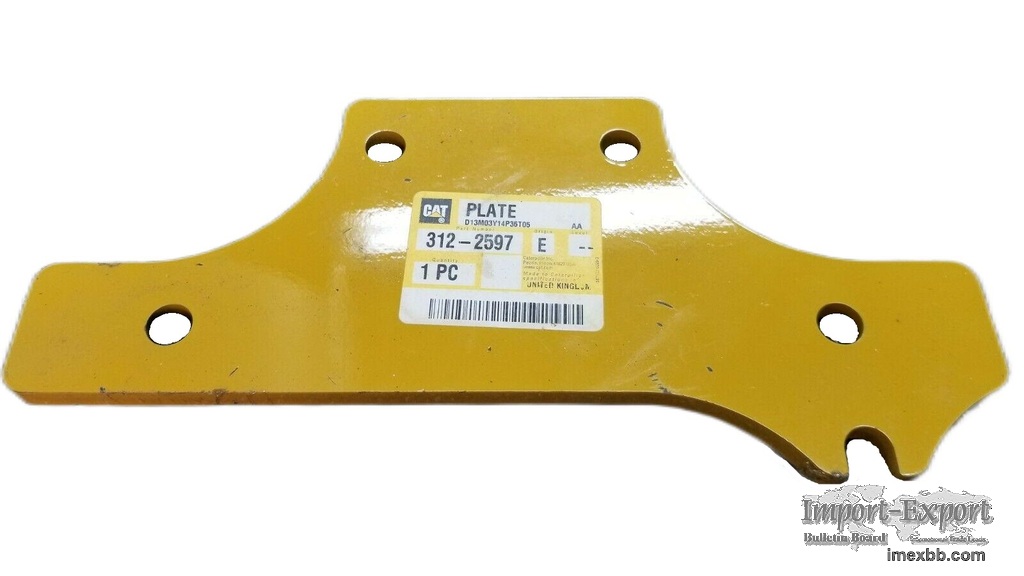 CAT Caterpillar 312-2597 NOS Backhoe Plate