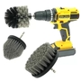 Electric Power Grout Drill Scrub Brush Scrubber Attachment Multifunctional 