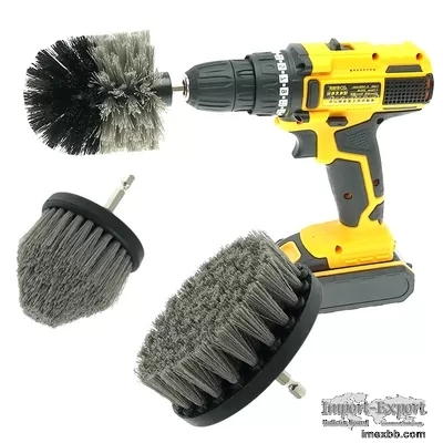 Electric Power Grout Drill Scrub Brush Scrubber Attachment Multifunctional 