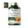Adult Herbal Health Supplement Capsule Omega 7 Vegan Sea Buckthorn Seed Ext