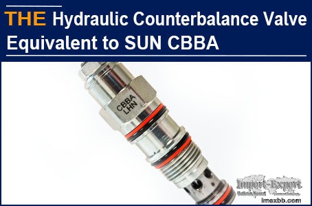 AAK Hydraulic Cartridge Counterbalance Valve Equivalent to SUN CBBA