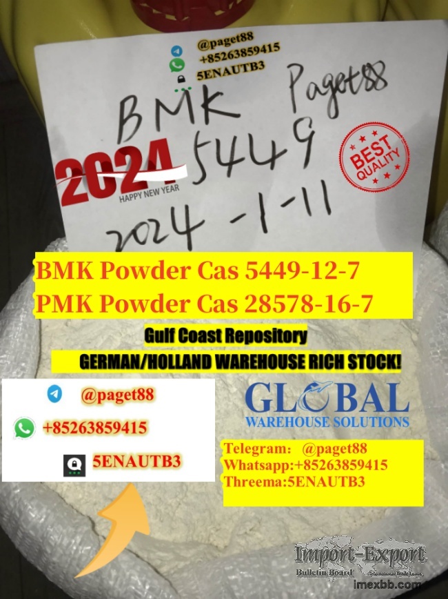 2024 German warehouse rich stock cas 5449-12-7 bmk powder, NEW BMK