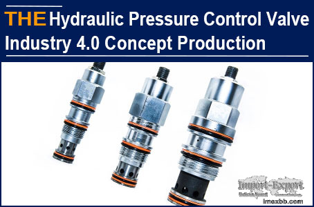 AAK Hydraulic Pressure Control Valve Industry 4.0 Concept Production