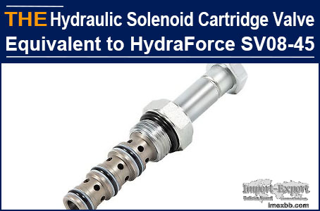 AAK Hydraulic Solenoid Cartridge Valve Equivalent to HydraForce SV08-45