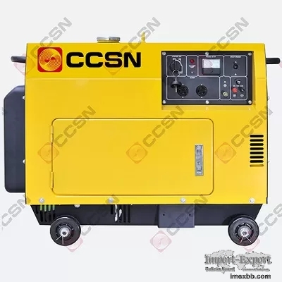 CCSN 5KW/6.25KVA Portable Home Silent Type Backup Diesel Generator Set